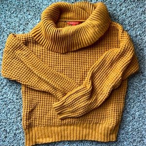 Mod cloth cowl neck sweater